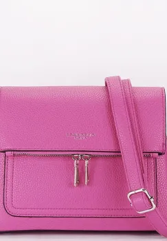 Geanta fucsia casual FloraCO Paris H6922 126 imagine