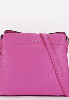 Geanta fucsia medie FloraCO Paris F8515 15 imagine