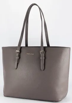 Geanta gri inchis David Jones de talie mare CM6738-3 13 imagine