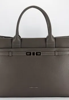 Geanta gri inchis mare David Jones CM7736 17 imagine