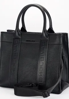 Geanta mare neagra David Jones Paris CM7724-1 16 imagine