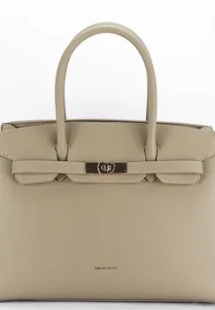 Geanta mare taupe David Jones CM7391 16 imagine