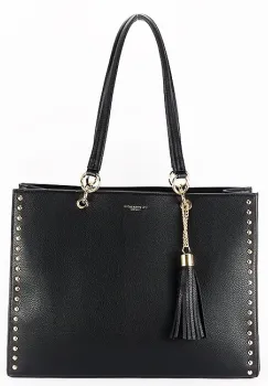 Geanta maxi neagra FloraCo Paris F7502 M3 imagine