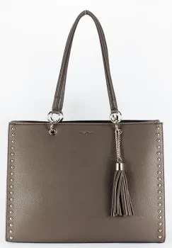 Geanta maxi taupe FloraCo Paris F7502 M3 imagine