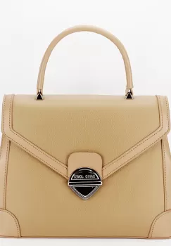 Geanta medie bej David Jones 7058-1 11 imagine