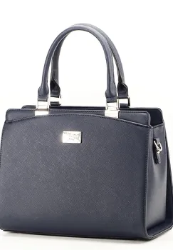 Geanta medie bleumarin Jeffery 15 imagine