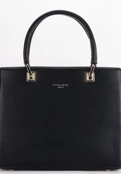 Geanta medie neagra David Jones CM7398-1 12 imagine