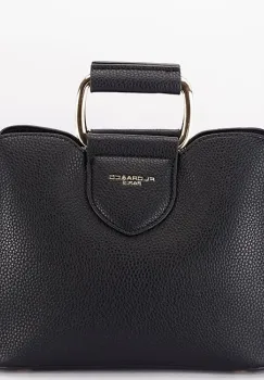 Geanta medie neagra FLORACo F6977 126 imagine