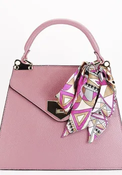 Geanta medie roz plamaniu din piele naturala 1014 128 imagine