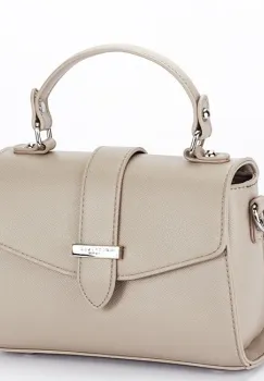 Geanta mica bej FloraCO F8580 M7 imagine