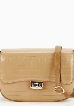 Geanta mica David Jones Paris 7002-1 14 Camel imagine