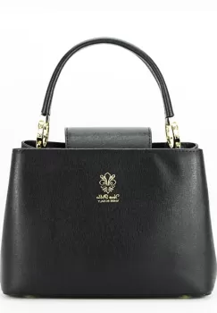 Geanta mica din piele naturala 8950 120 Negru imagine