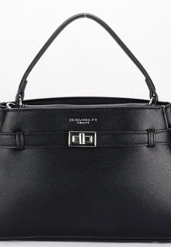 Geanta neagra dama FloraCo Paris F8541 14 imagine