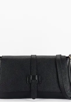 Geanta neagra din piele naturala 8903 127 imagine