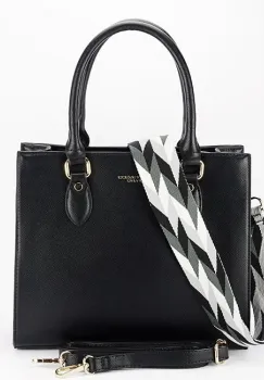 Geanta neagra FloraCo Paris F6919 13 imagine