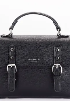 Geanta neagra FloraCo Paris H6909 14 imagine