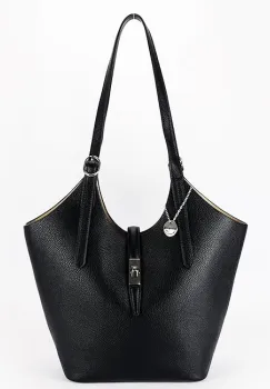 Geanta neagra mare cu borseta detasabila DIANACO DTL706-3 16 imagine