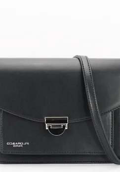 Geanta neagra medie FloraCO Paris F8529 14 imagine