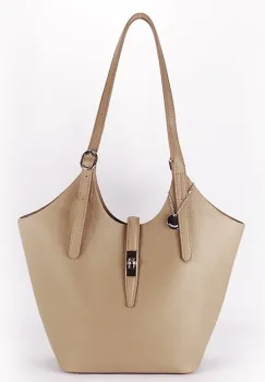 Geanta nude inchis mare cu borseta detasabila DIANACO DTL706-3 16 imagine