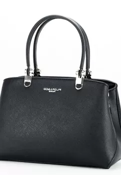 Geanta office casual FloraCo Paris F6538 15 Negru imagine