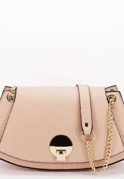 Geanta roz eleganta din piele naturala 1488 122 imagine