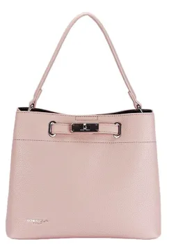 Geanta roz medie FloraCO Paris F8510 M3 imagine