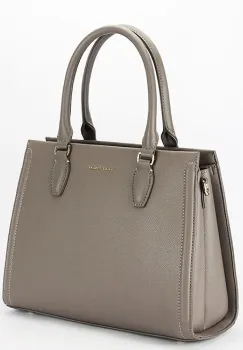 Geanta taupe deschis mare David Jones CM7651 16 imagine