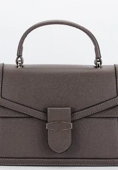 Geanta taupe mica FloraCo Paris F6917 14 imagine