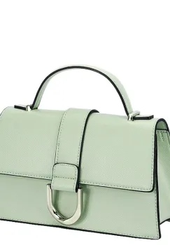 Geanta verde deschis FloraCO Paris F3657 15 imagine