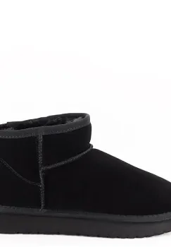 Ghete negre din piele naturala JB1966 111 imagine