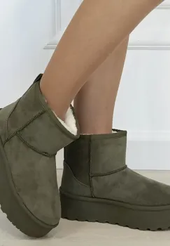 Ghete verzi imblanite cu talpa groasa LT33-45 111 imagine