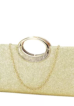 Plic auriu cu sclipici Erica 07 imagine