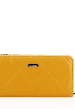 Portofel David Jones Paris P116-510 M0 Galben mustar imagine