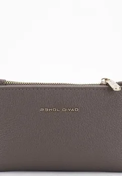 Portofel gri inchis David Jones Paris P150 05 imagine