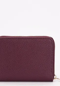 Portofel mic bordo din piele naturala 8912 07 imagine