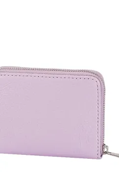 Portofel mic mov din piele naturala 8912 07 imagine
