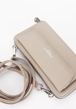 Portofel si port telefon bej H6017 07 imagine