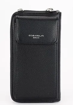 Portofel si port telefon negru H6016 07 imagine