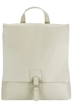 Rucsac 2 in 1 crem din piele naturala 5974-28 M11 imagine