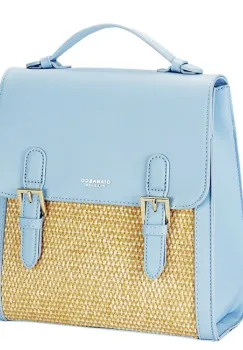 Rucsac albastru deschis cu model impletit DHJ727-3 18 imagine