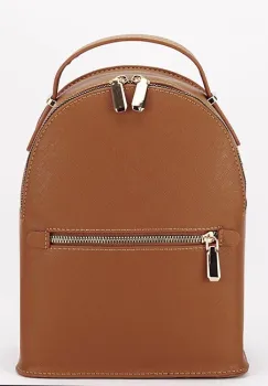 Rucsac maro cognac de dama DianaCO Firenze, DYS602-3 119 imagine