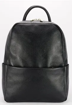 Rucsac negru din piele naturala 1775 122 imagine