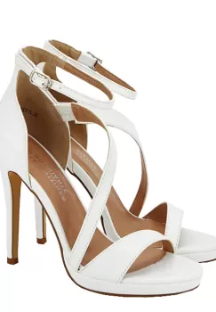 Sandale albe elegante BLJY1286 128 imagine