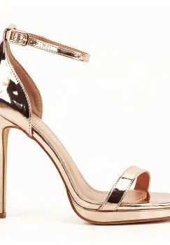 SANDALE ELEGANTE CHAMPAGNE DOROTHY 129 imagine