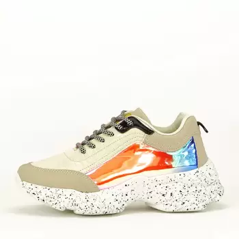 Sneakers bej Daiana imagine