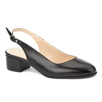 Sandale elegante din piele naturala cu toc mic 5263 imagine