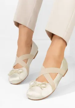 Balerini dama Richelle albi imagine