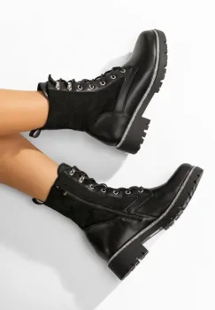 Bocanci dama Jordia negri imagine