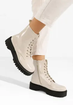 Bocanci dama Marquetta bej imagine