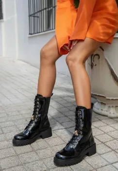 Bocanci dama Qhiara negri imagine